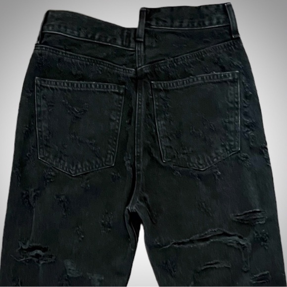 Agolde Criss-Cross Straight Jeans in Feverish - Size 25 - Picture 6 of 13